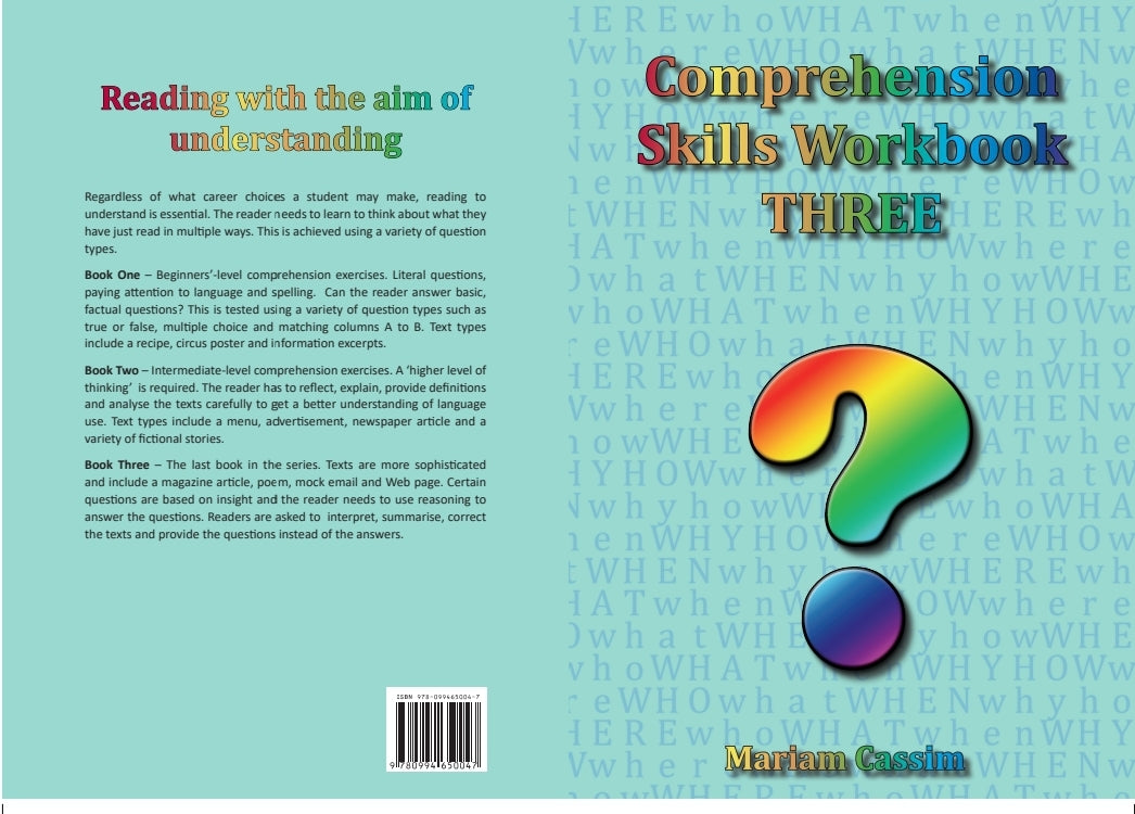 English Comprehension Skills Workbook 3 - Grade 7 - 8